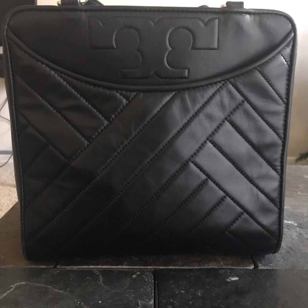 Tory Burch Alexa Leather Satchel